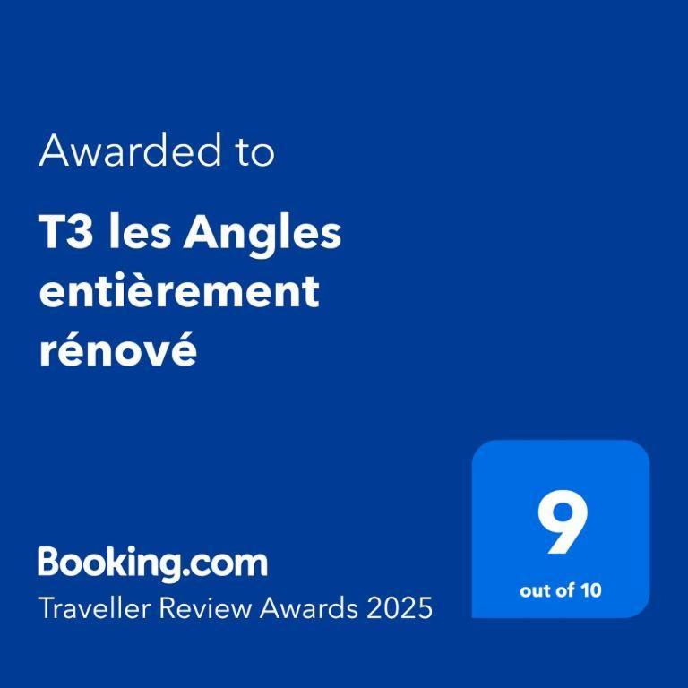 T3 Les Angles Entierement Renove Apartamento Exterior foto